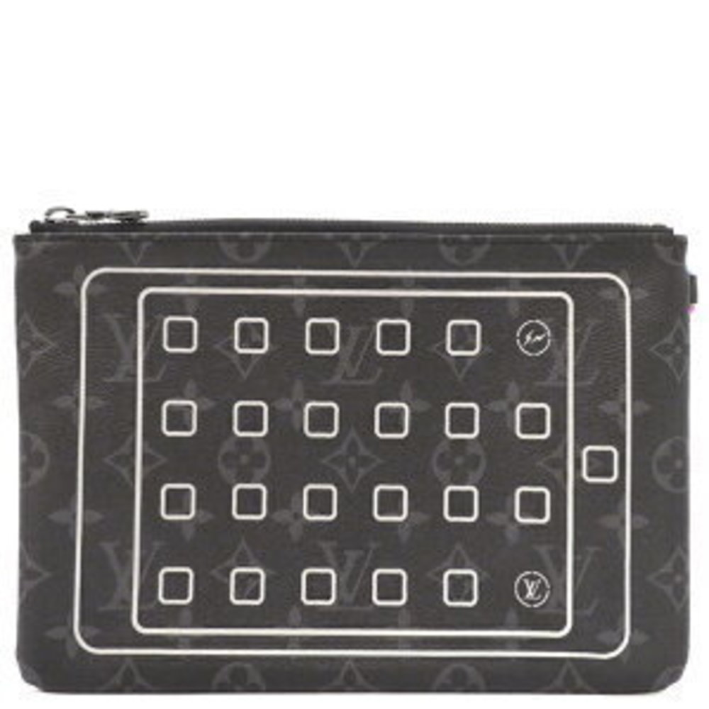 Louis Vuitton Pouch Case Eclipse Black Accessory - image 1